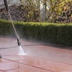 powerwashing stone