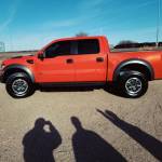 red ford raptor