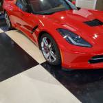 red corvette ceramic coating